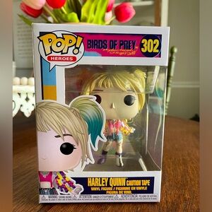 Funko Pop! Heroes Birds of Prey Harley Quinn Caution Tape 302